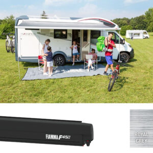 Fiamma F45s 325 Awning Deep Black – Royal Grey (06759U01R)