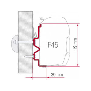 Fiamma Adapter Rapido 90DF-10-400 (98655-917)