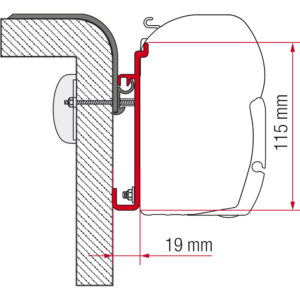 Fiamma Kit for Rapido 400 (98655-399)
