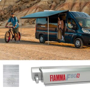 Fiamma F80S 450 Awning Titanium – Royal Grey (07832G03R)
