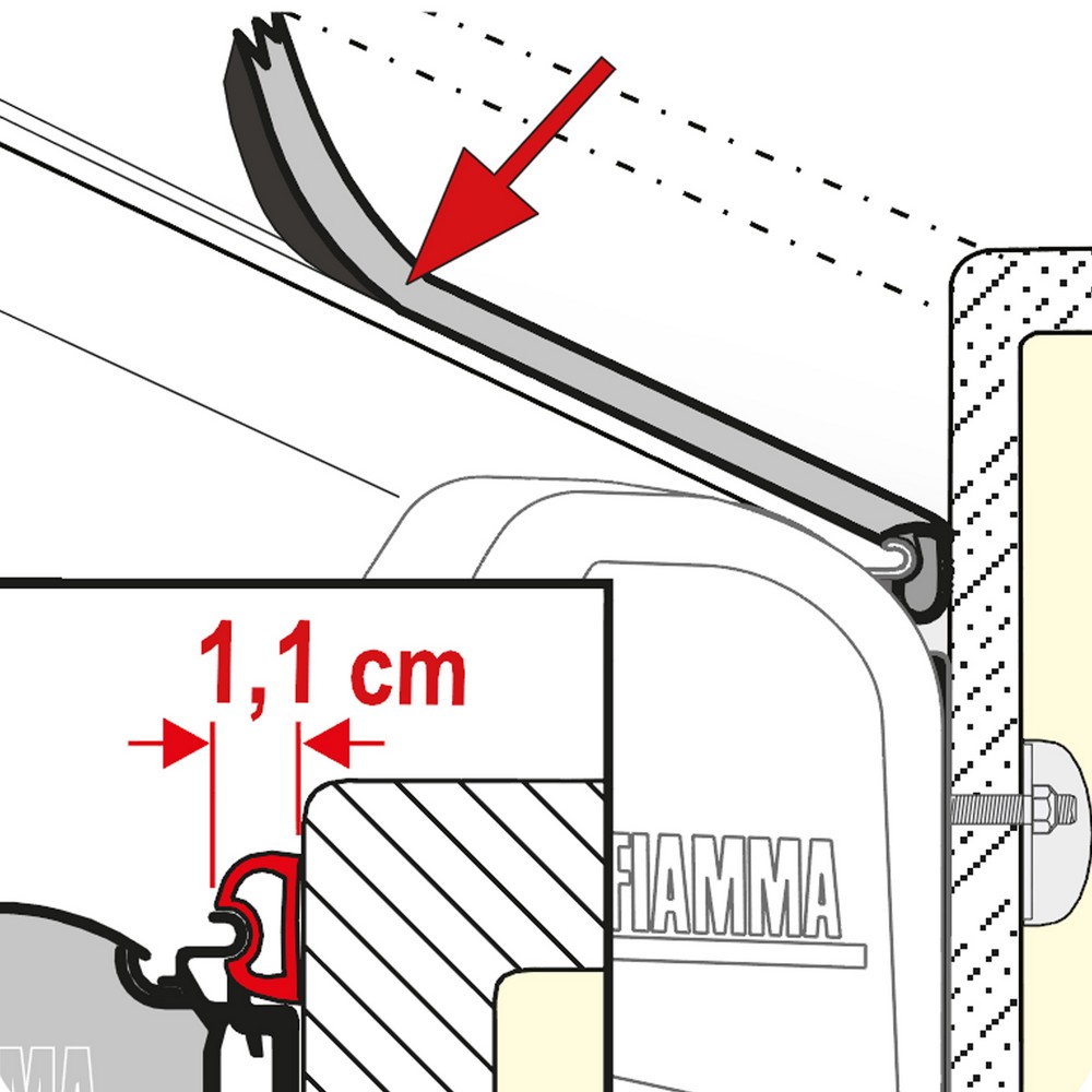 Fiamma Rain-Guard S 30m Roll (03910-01-)